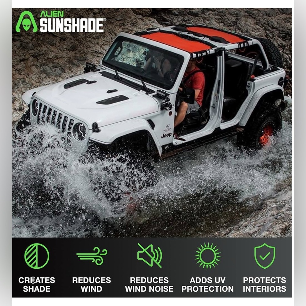 Alien Sunshade Box jeep JL